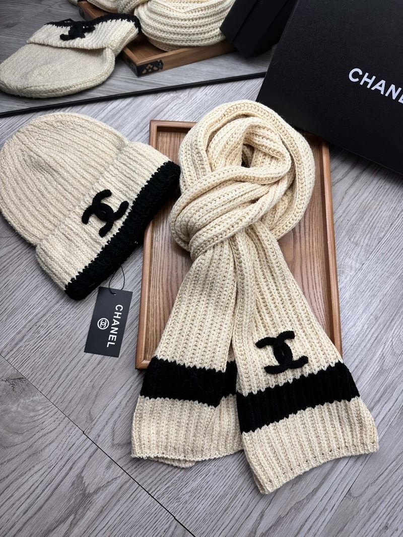 Chanel Caps Scarfs